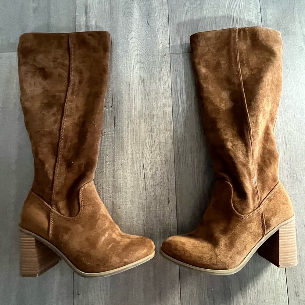 Universal Thread Knee High Heeled Boots